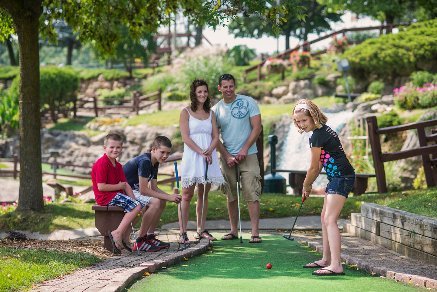 pirates cove golf flag, Adventure Golf, a, Cape T-Shirt